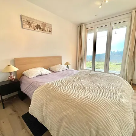 בקתה Maison Bassins 40mn Geneve, Vue, Montagnes *